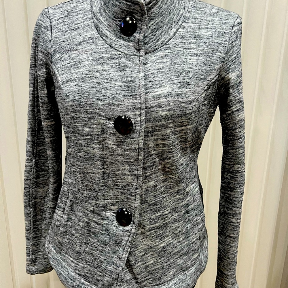 Cabi jacket Hourglass Hi-Lo Sweatshirt Jacket